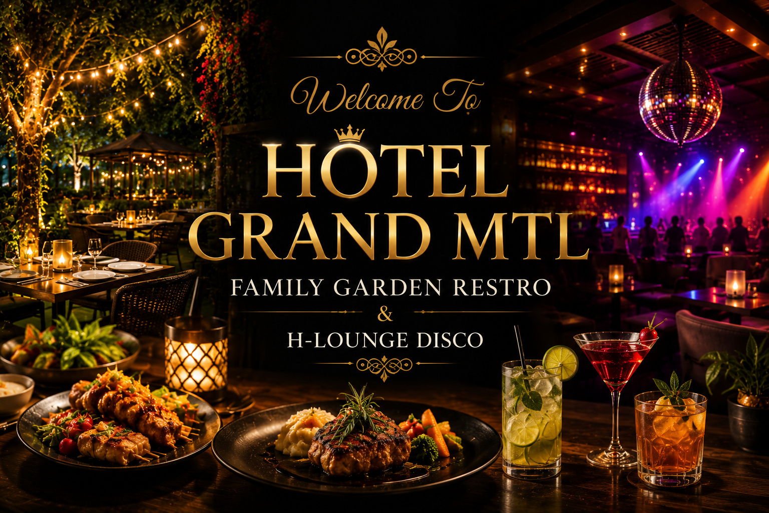 Hotel Grand MTL Family Garden Restro